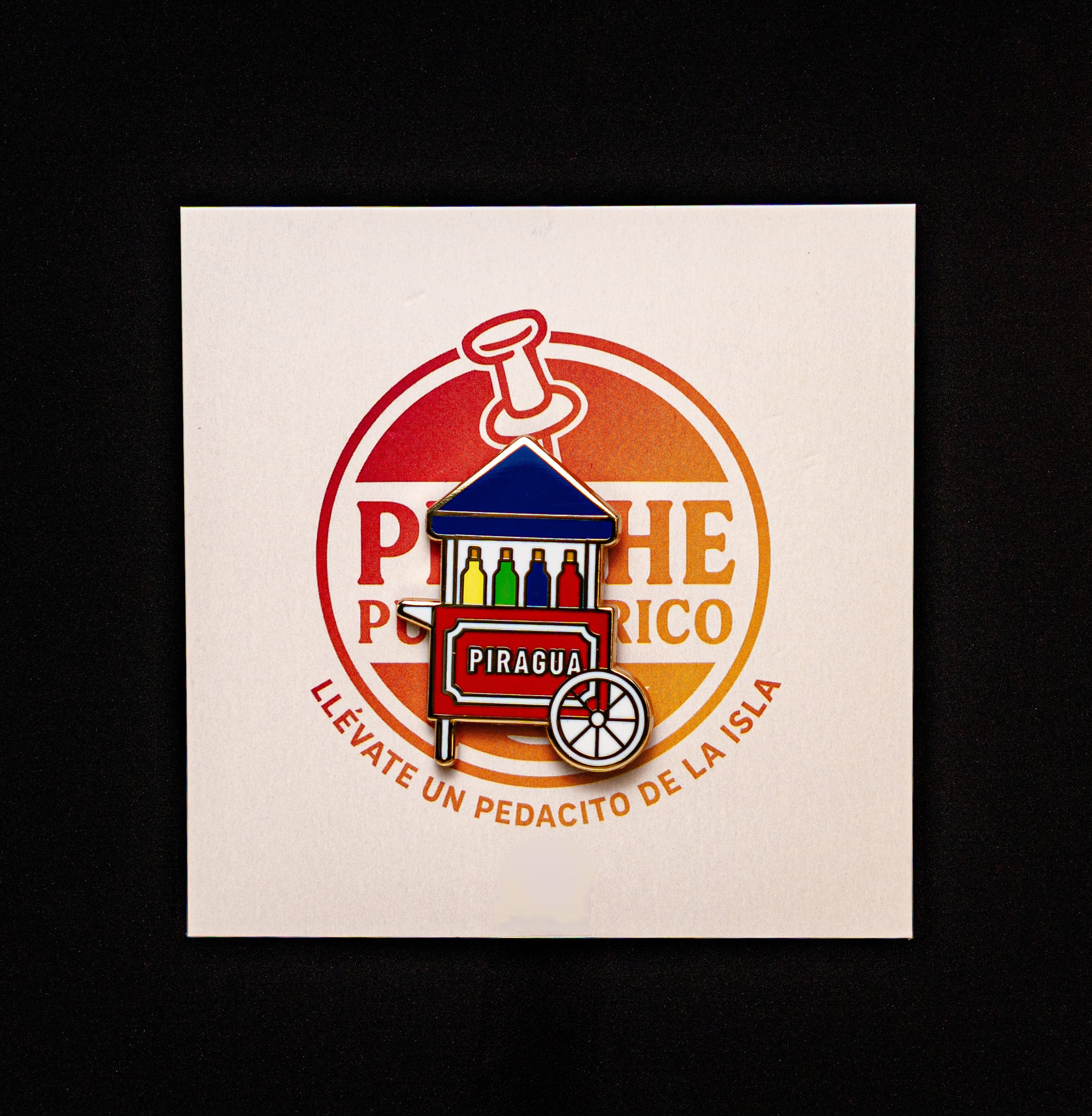 Carrito de Piragua enamel pin - included in Combo Tripleta + 1