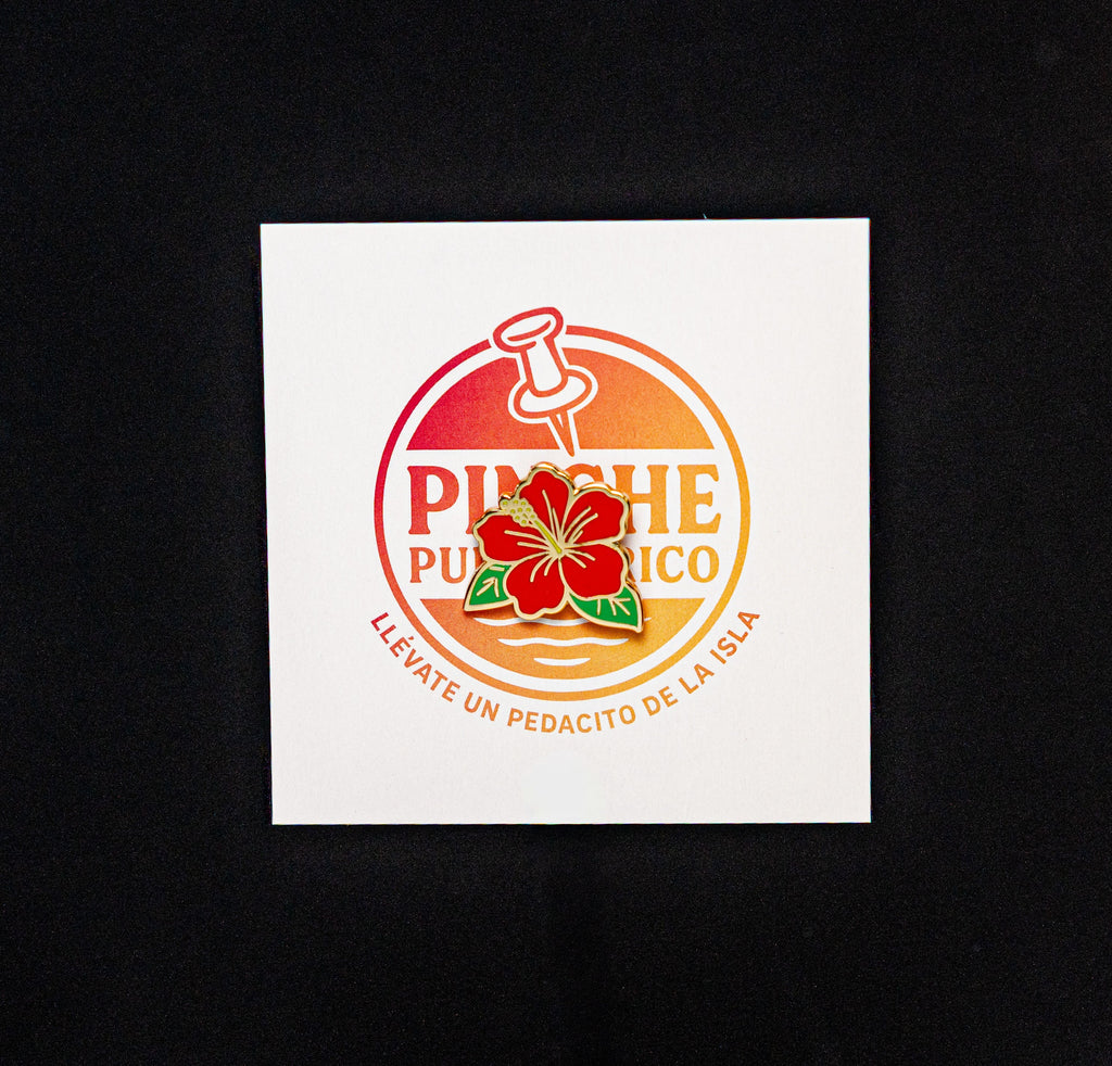 Flor de Maga enamel pin - included in Combo Tripleta + 1